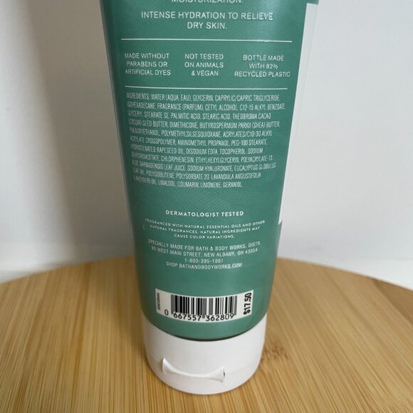 Bath & Body Works Aroma Breathe Deep Eucalyptus Lavender Body Cream 8 oz Shea - Picture 6 of 6